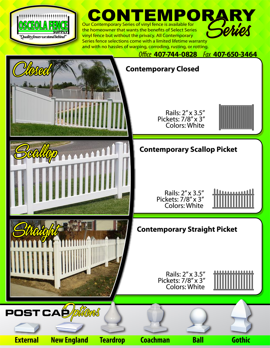 Vinyl Fence PDF Orlando